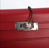 Pre-owned HERMÈS Calfskin Wallets Kelly Wallet