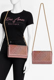 Pre-owned Calfskin Shoulder Bags Christian Louboutin Paloma Clutch Shoulder Bag
