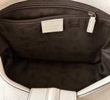 Pre-Owned Gucci Guccissima Medium Hobo Shoulder Bag – White Leather