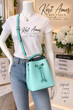 Authentic Louis Vuitton NéoNoé BB Epi Leather Bucket Bag – Aqua Blue