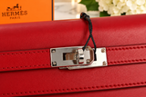 Pre-owned HERMÈS Calfskin Wallets Kelly Wallet