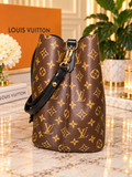Authentic Louis Vuitton NéoNoé MM Monogram Canvas Bucket Bag – Black