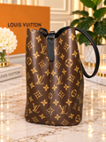 Authentic Louis Vuitton NéoNoé MM Monogram Canvas Bucket Bag – Black