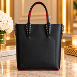 Pre-owned christian louboutin leather Tote Bags North South Cabata Tote Bag