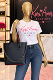 Pre-owned christian louboutin leather Tote Bags North South Cabata Tote Bag