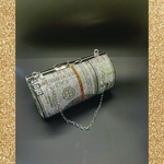 Money Roll Clutch Purse